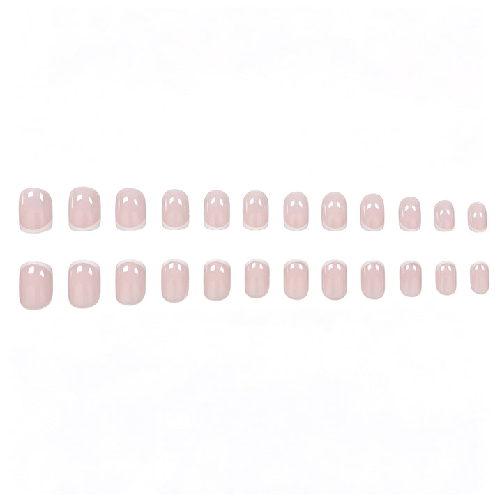 Classic French Tip Nail Art Stornfield
