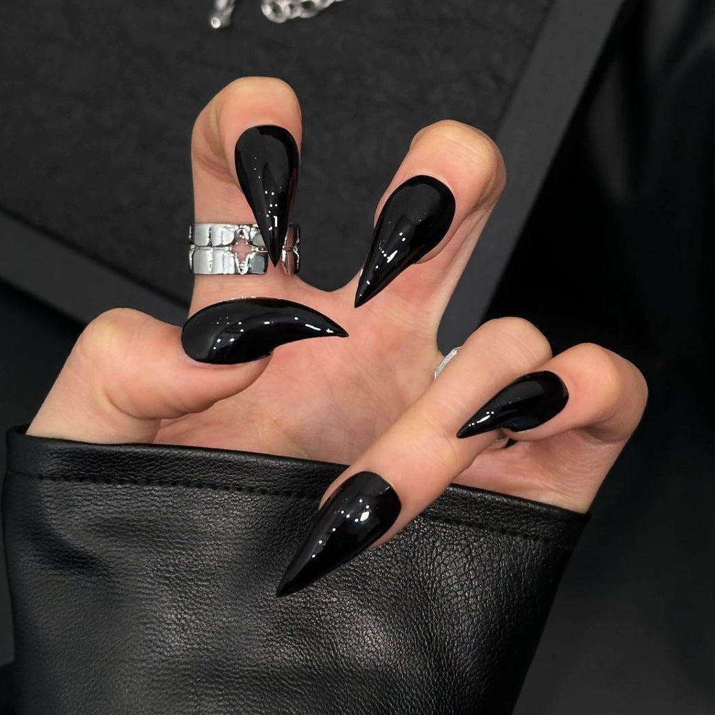 Glossy Stiletto Press-On Nail Extensions
