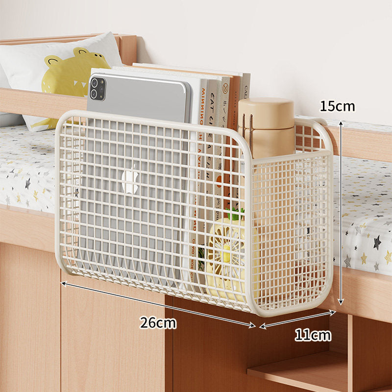 Overbed Mesh Three-Compartment Hanging Storage Caddy