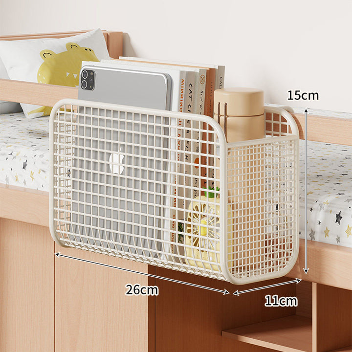 Overbed Mesh Three-Compartment Hanging Storage Caddy