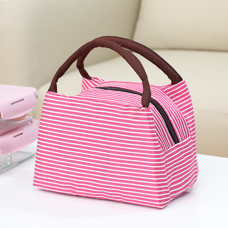 Insulated Striped Lunch Bag Stornfield