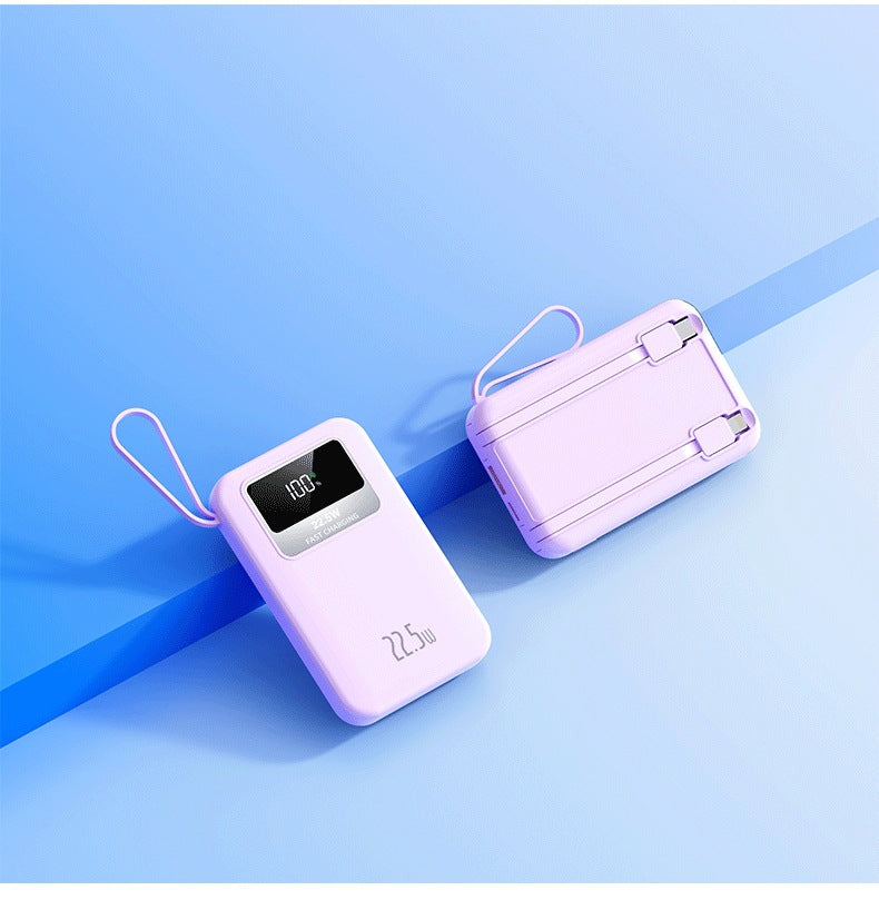 Portable power bank with digital display and intelligent 22.5W fast charging function Stornfield