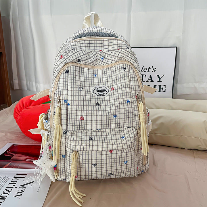 Cute Multi-Pocket Printed Backpack Stornfield