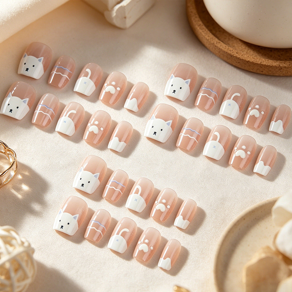 Artistic Themed Press-On Nail Art Stornfield
