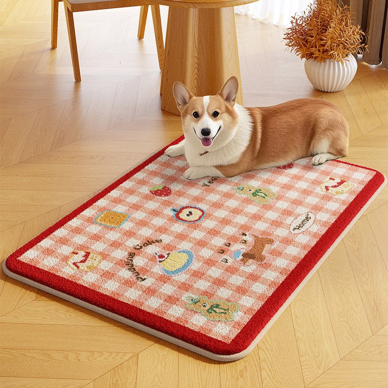 Cat-Themed Non-Slip Bath Mat for Bathroom