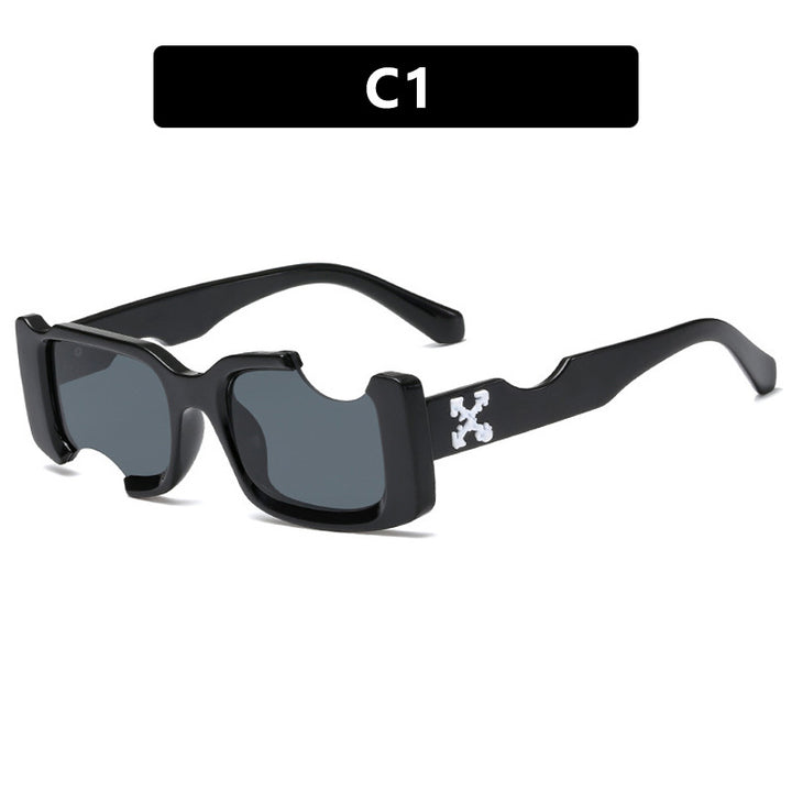 Ladies fashionable sunglasses with distinctive design and sturdy plastic frame Stornfield