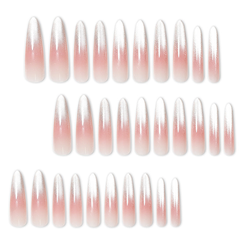 Elegant Glittery Acrylic Nail Extensions Stornfield