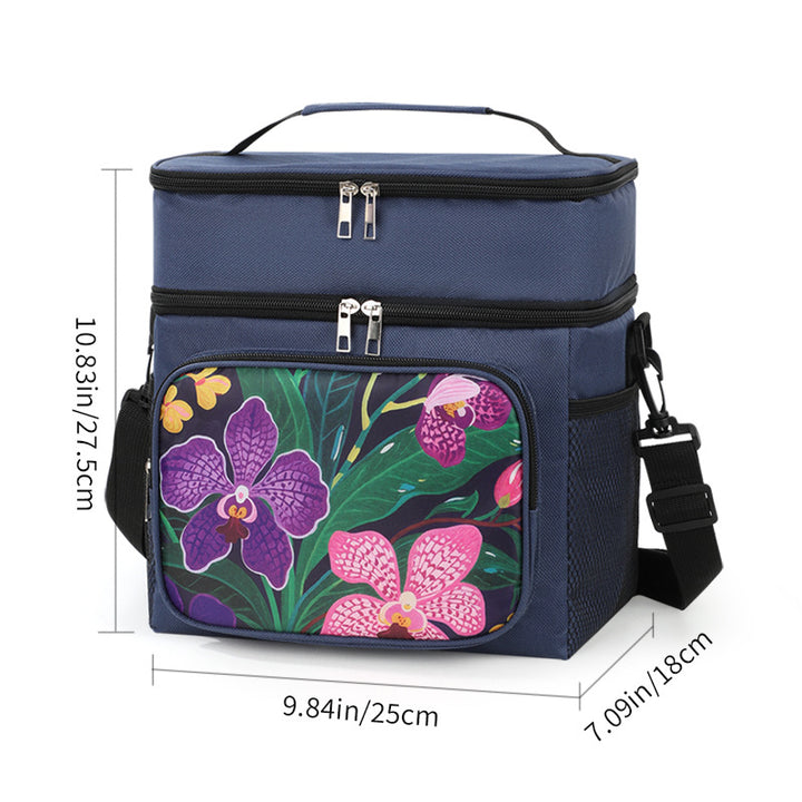 Insulated Floral Lunch Cooler Bag Stornfield