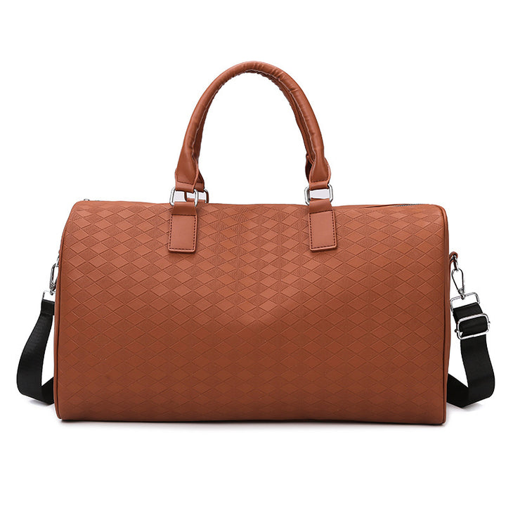 Sporty shoulder bag with structured outer material Stornfield