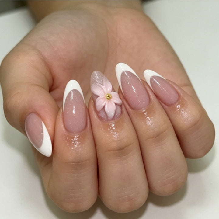 Floral 3D Nail Art Tips Stornfield