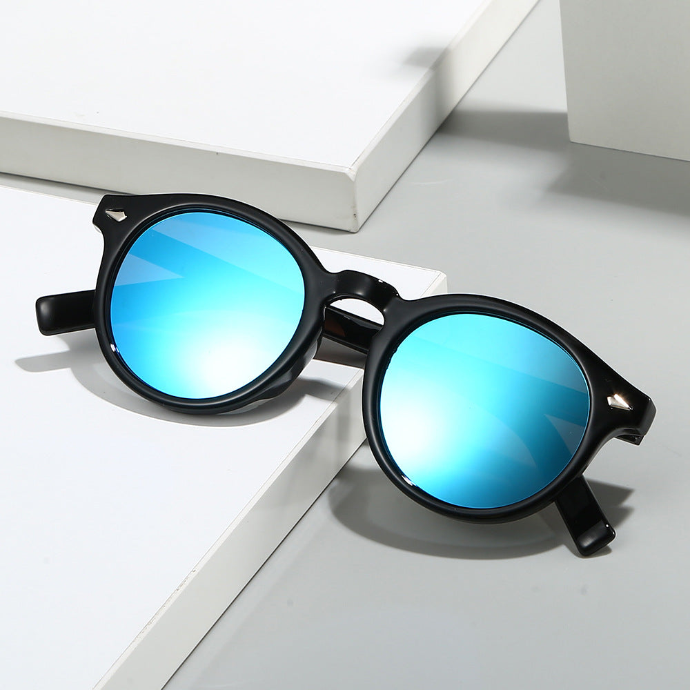 Women's fashionable sunglasses with transparent frame and yellow lenses Stornfield
