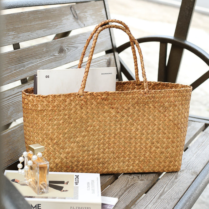 Extra-Large Handwoven Tote Bag Stornfield