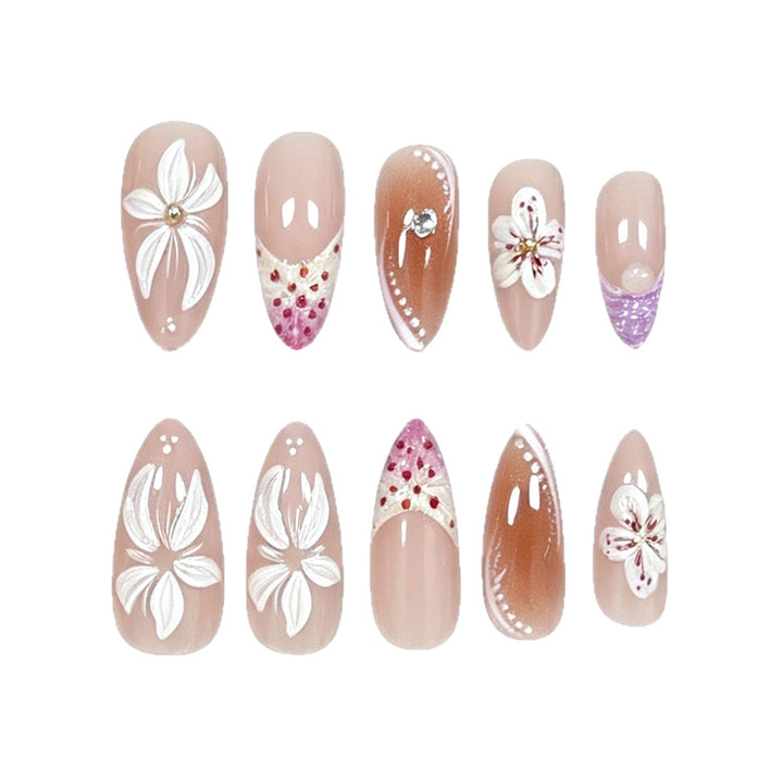 Floral 3D Nail Art Enhancements Stornfield 1789915327