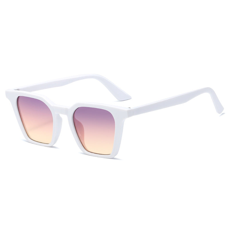 Women's square sunglasses with distinctive shield design and UV protection Stornfield
