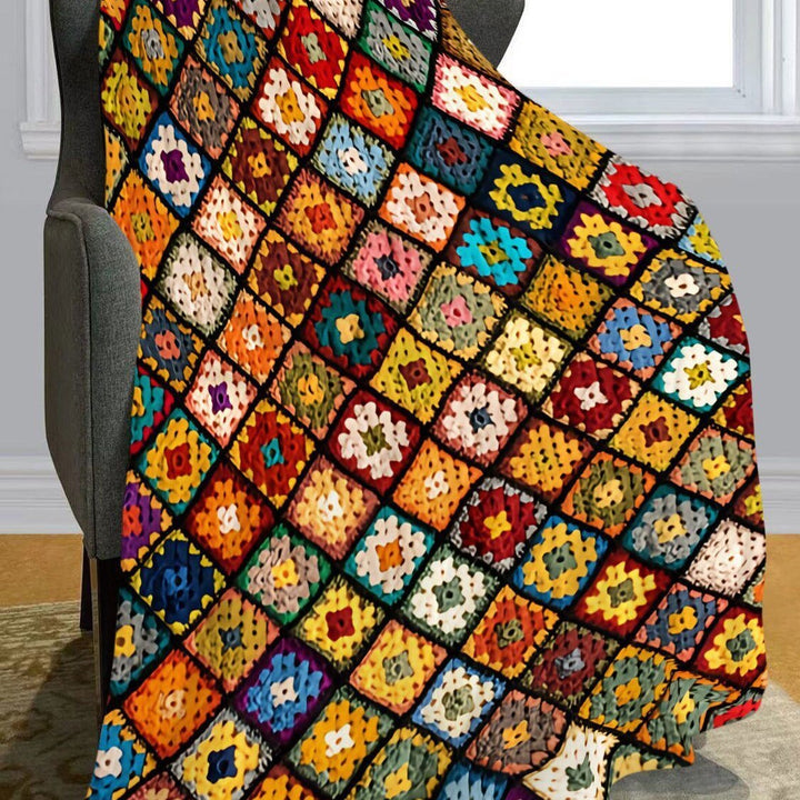 Cozy Multi-Patterned Blanket