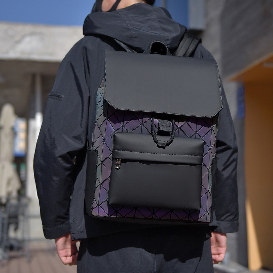 Trendy Geometric Print Backpack Stornfield