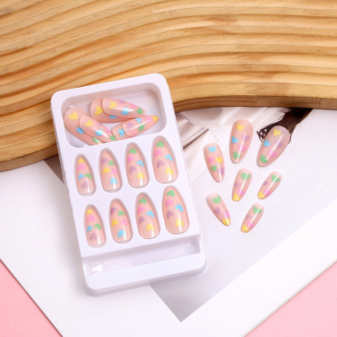 Decorative Press-On Nail Set Stornfield