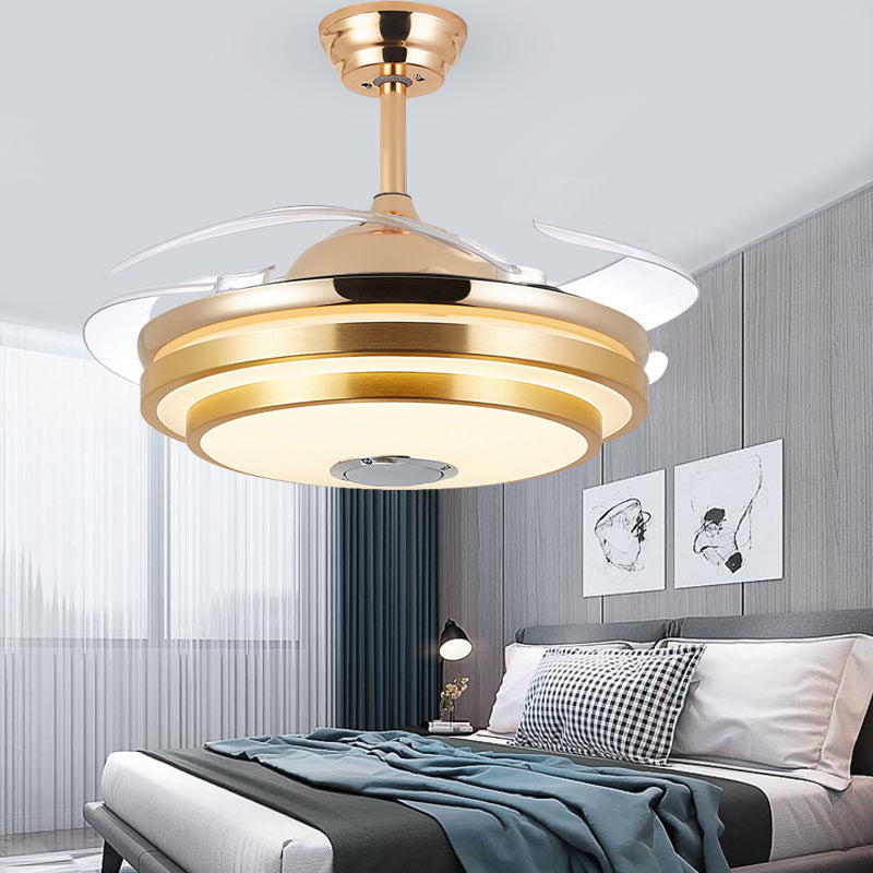 Contemporary Ceiling Fan Light Fixture