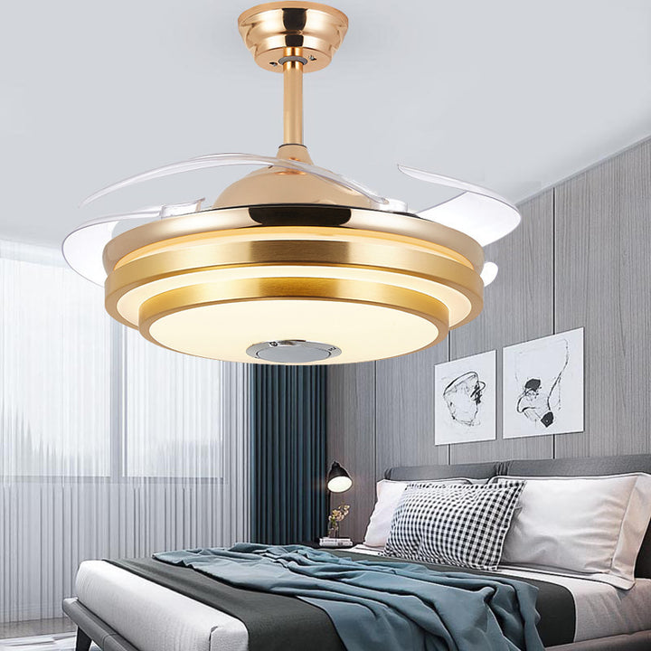 Contemporary Ceiling Fan Light Fixture