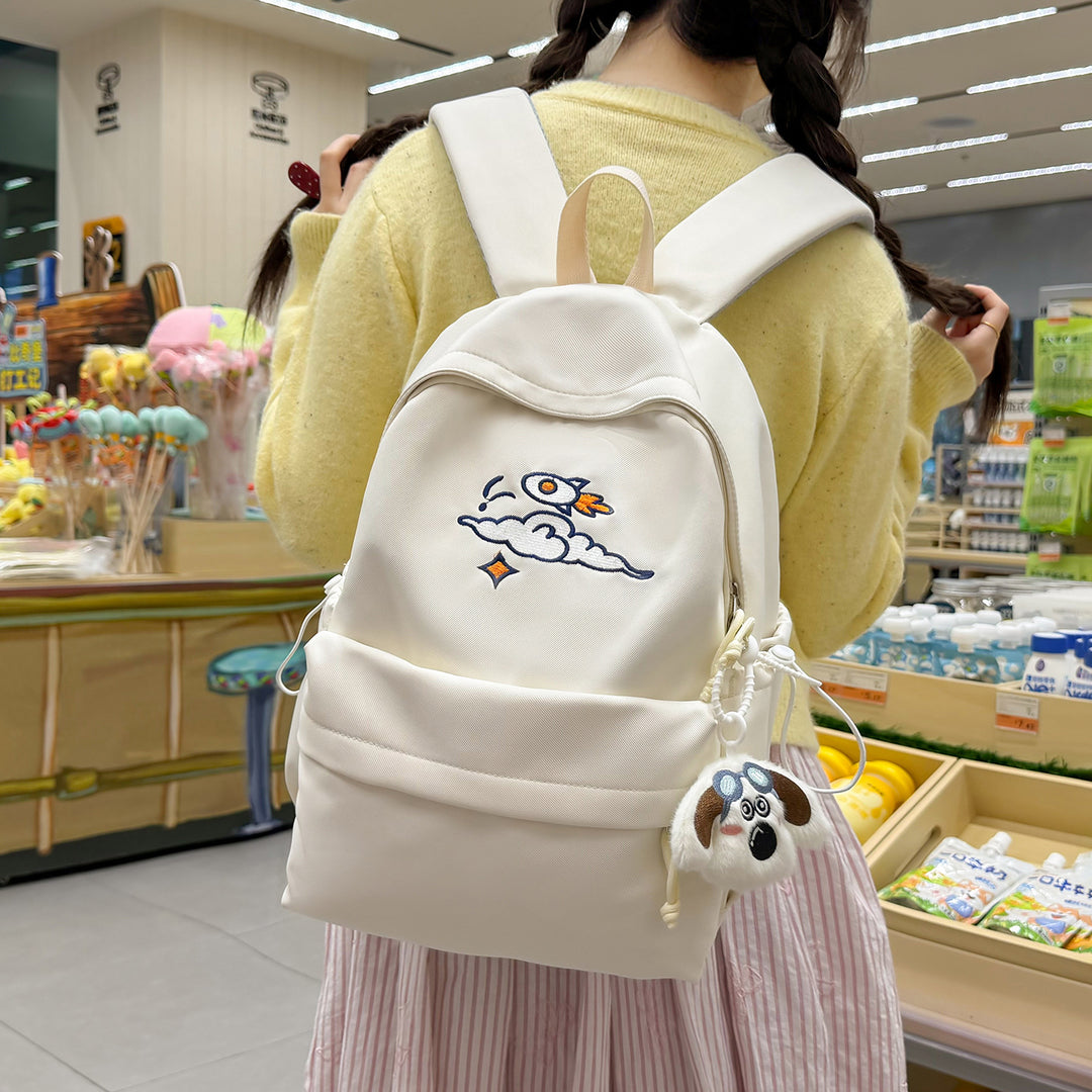 Everyday backpack with unique embroidery design Stornfield