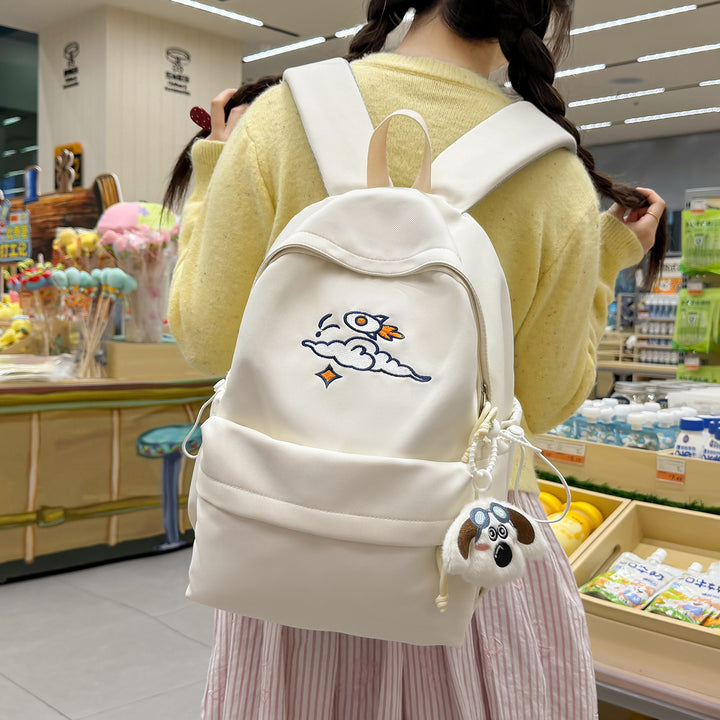 Everyday backpack with unique embroidery design Stornfield