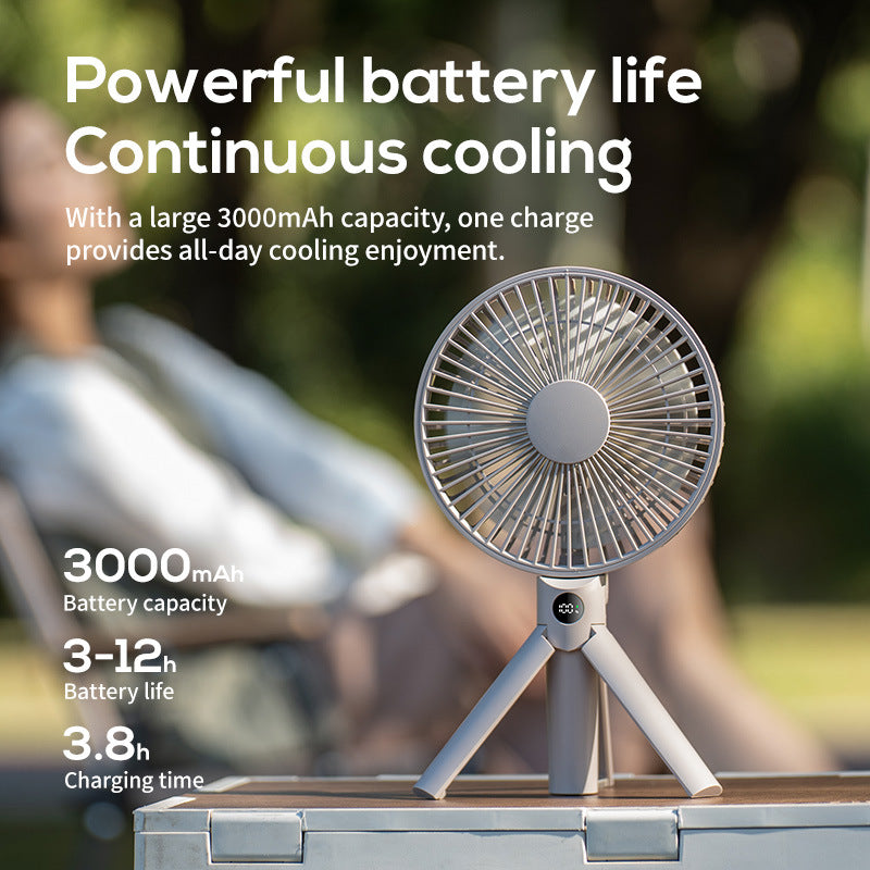 Portable Rechargeable Desk Fan Stornfield