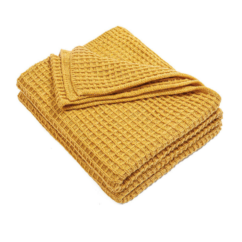 Women knitted throw blanket Stornfield