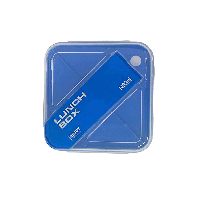 Versatile Multi-Compartment Lunch Box with Leak-Resistant Design