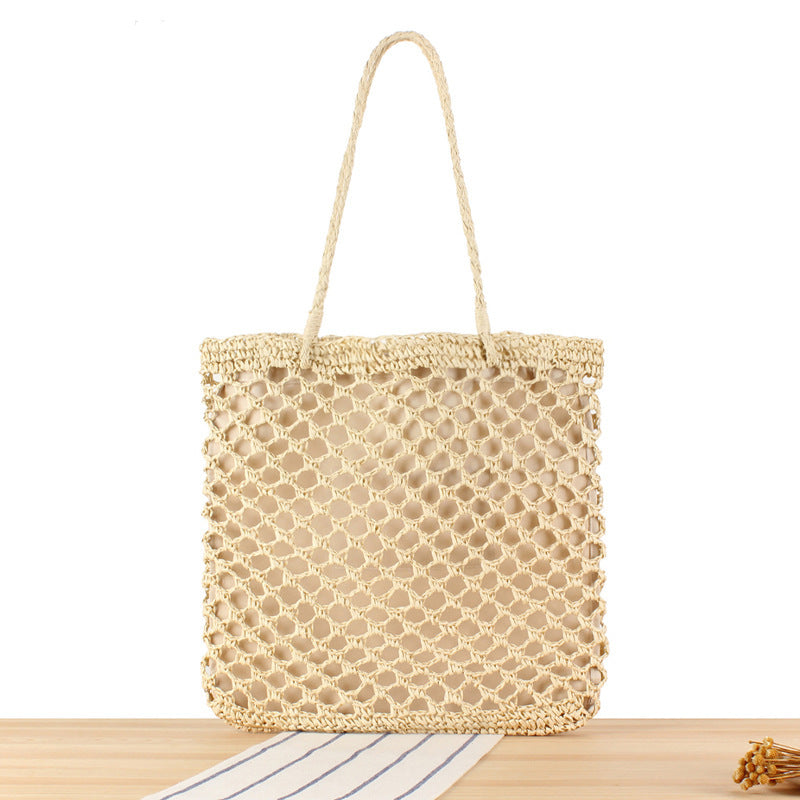 Tote bag made of handcrafted mesh weave Stornfield