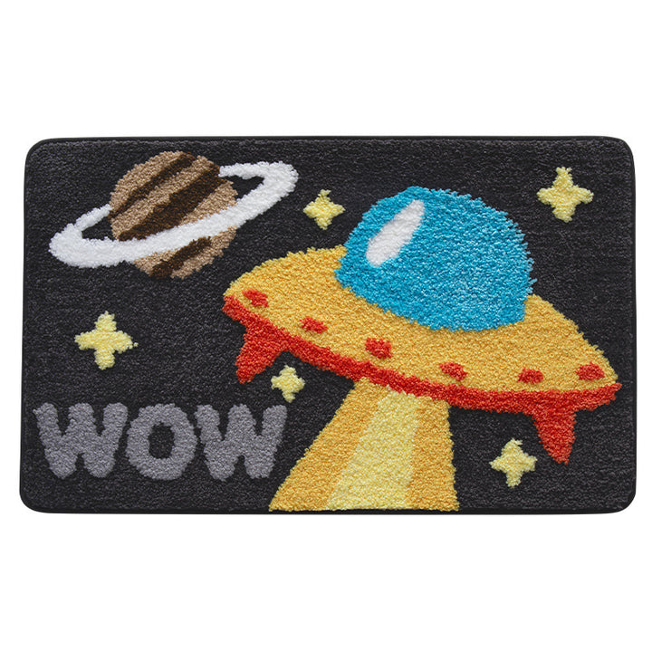 Fun Astronaut-Themed Entry Mat Stornfield