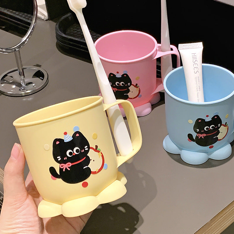 Ceramic mug with loving cat design Stornfield