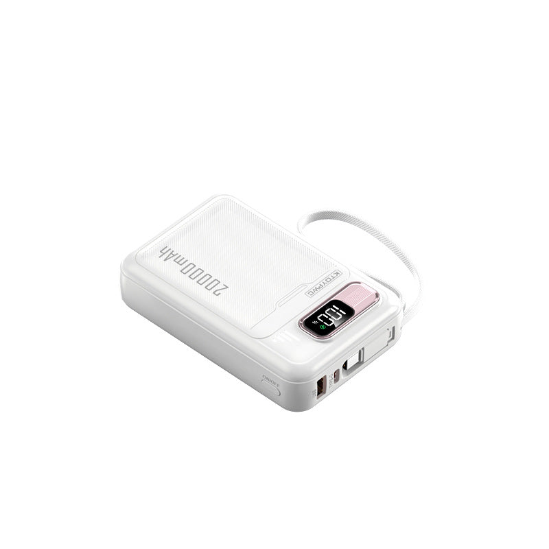 Portable power bank with innovative LCD display and fast charging function Stornfield