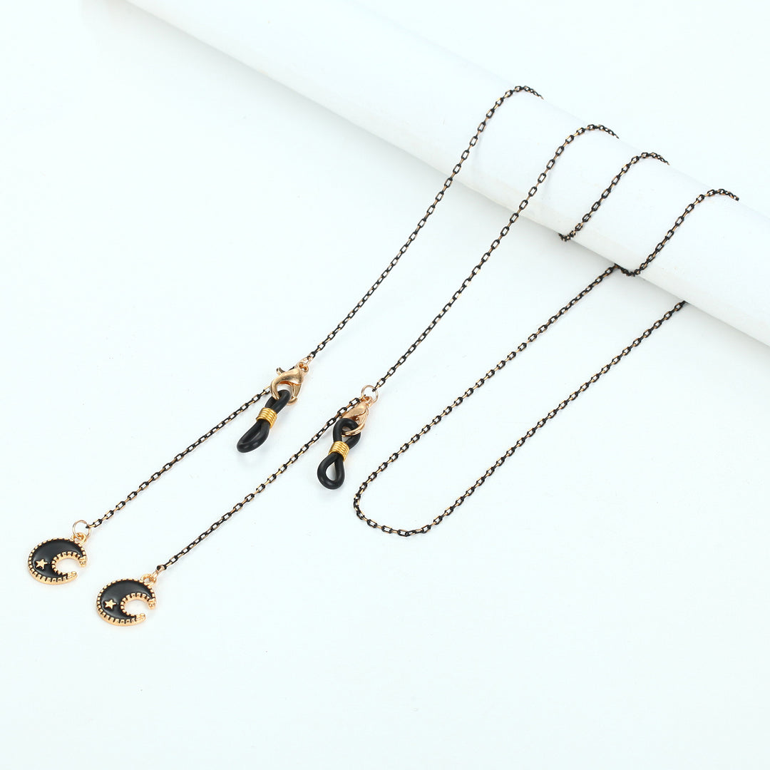 Fashionable glasses necklace with stylish pendants Stornfield