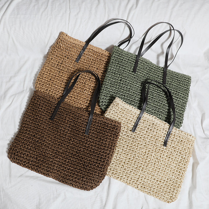 Handcrafted beach bag with strong structure Stornfield