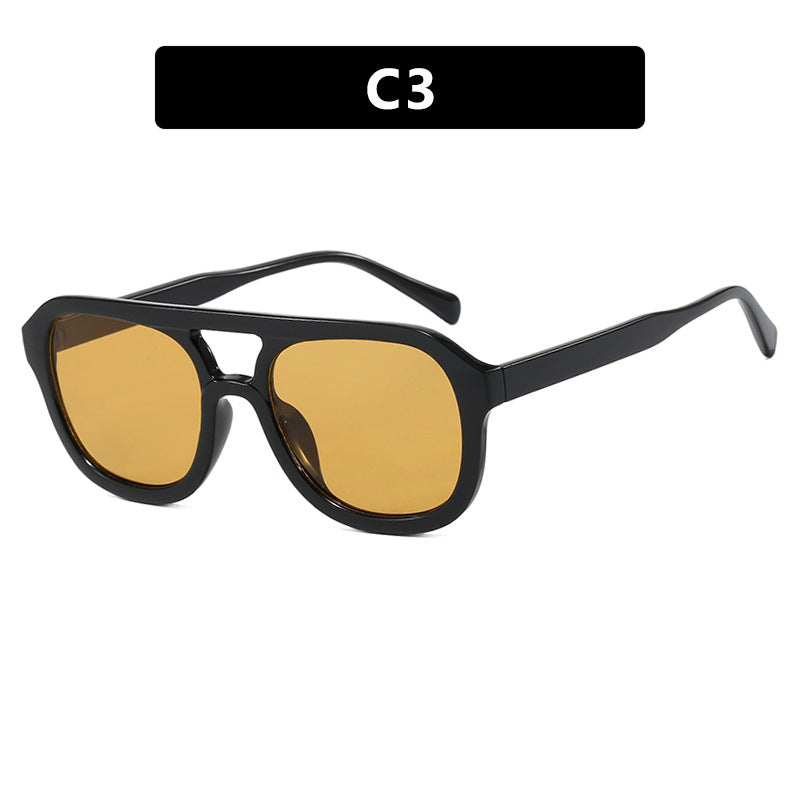 Women's fashionable sports sunglasses with wide, flexible frame Stornfield