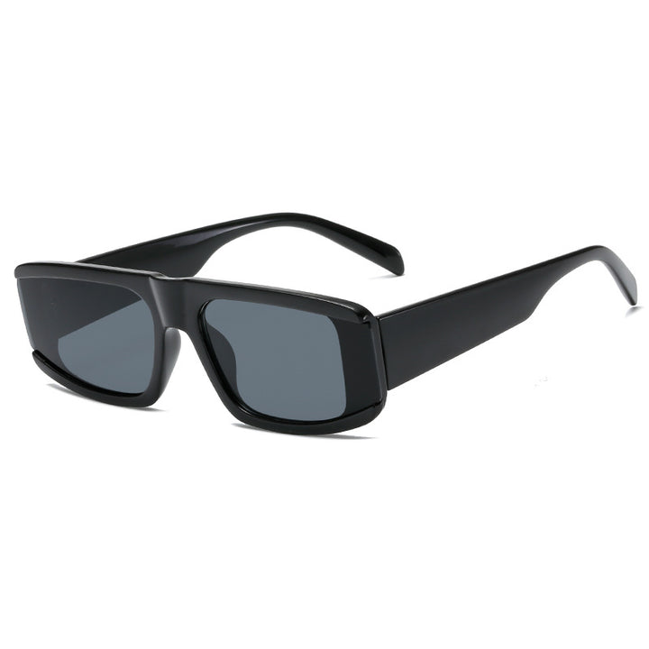 Women's fashionable sunglasses with futuristic design and transparent frame Stornfield