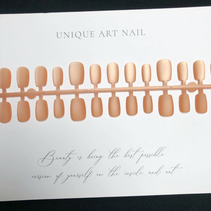 Matte Finish Press-On Nail Set