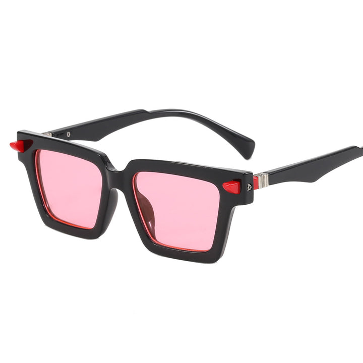 Ladies fashionable sunglasses with unique geometric accents Stornfield
