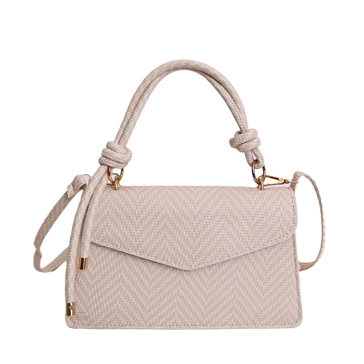 WoElegant Textured Fabric Handbag Stornfield