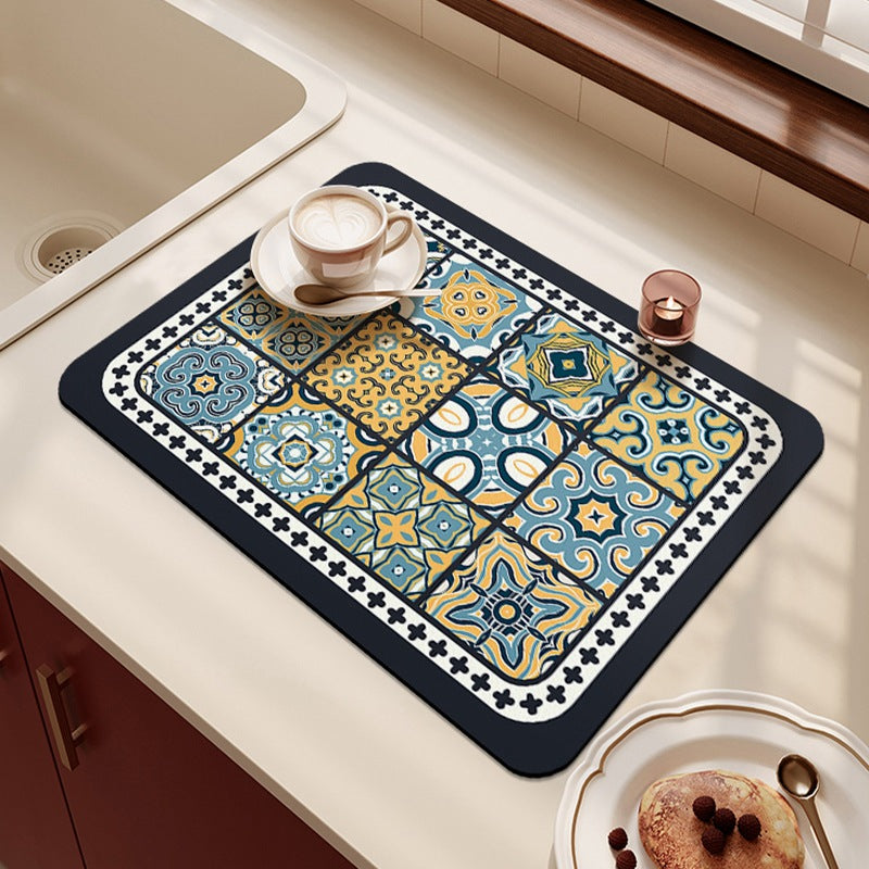 Artistic Kitchen Floor Mat