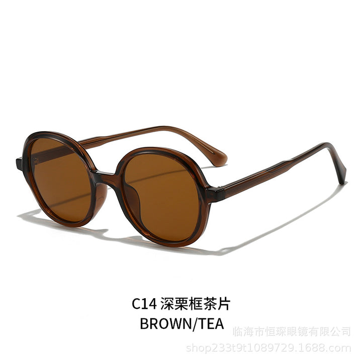 Women's fashionable sunglasses with stylish round shape Stornfield