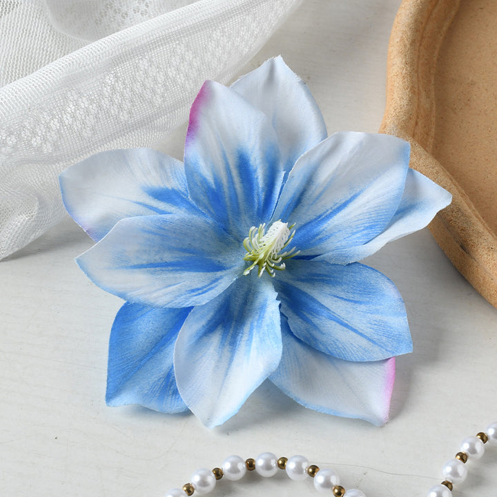Elegant Fabric Floral Clip