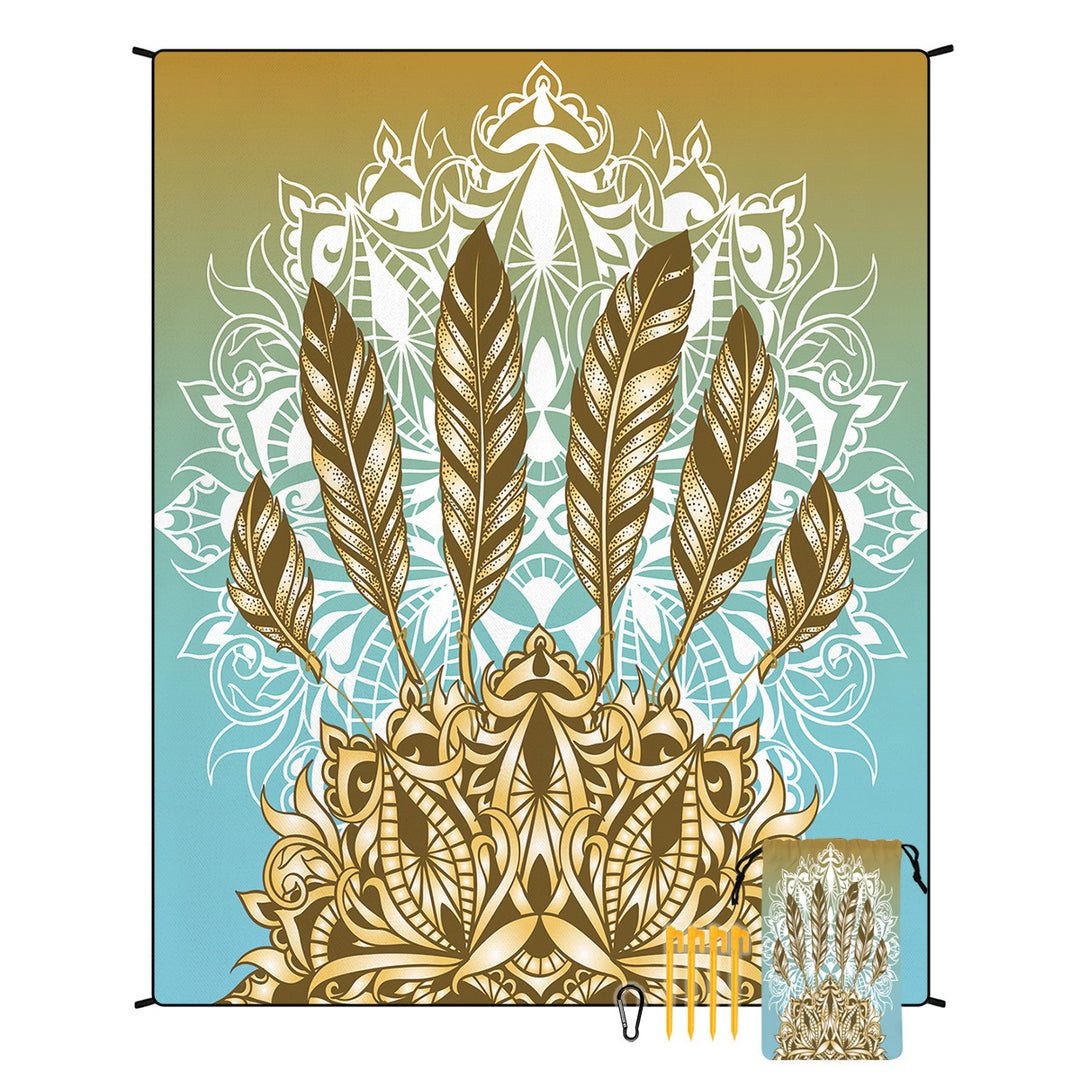 Geometric Print Tapestry Stornfield