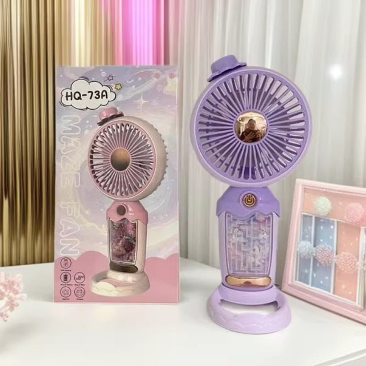 Unisex Portable Handheld Fan with Water Mist Stornfield