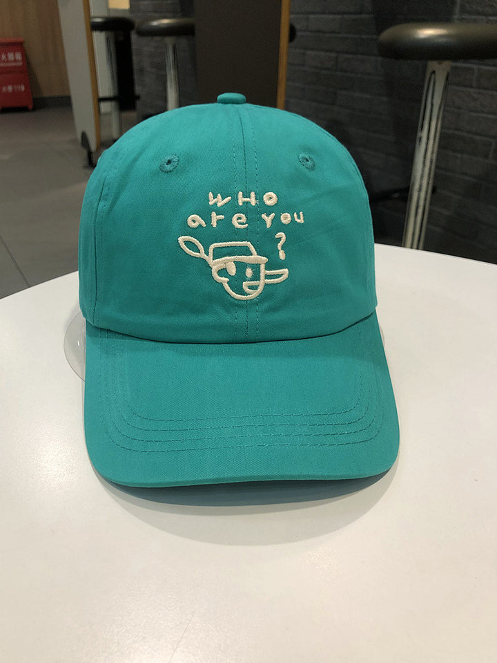 Men's Embroidered Character Casual Cap Stornfield