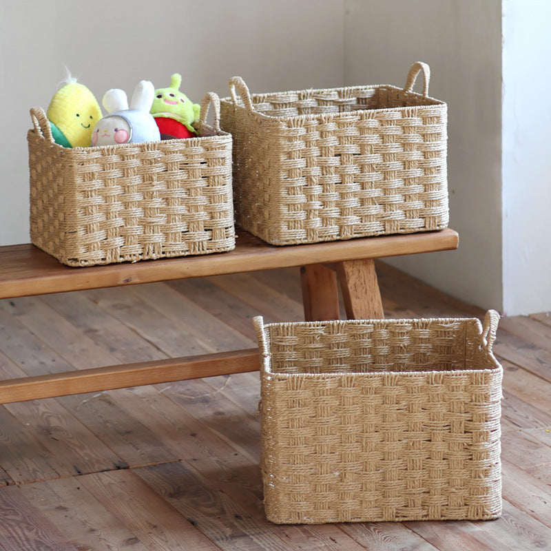 Handwoven storage basket Stornfield