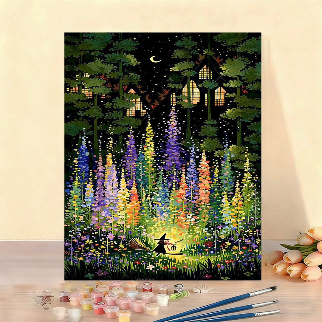 Whimsical Forest Adventure Art Print Stornfield