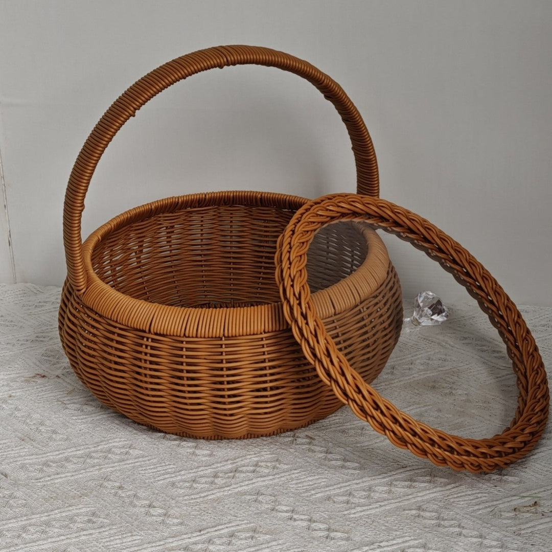 Handcrafted Woven Picnic Basket Stornfield
