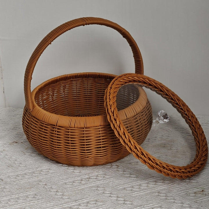 Handcrafted Woven Picnic Basket Stornfield