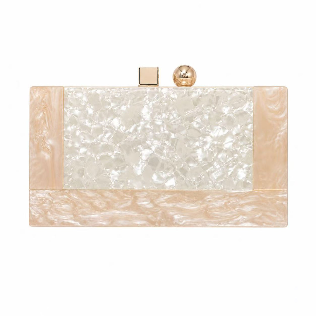 Decorative Acrylic Evening Clutch